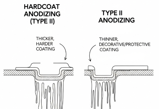 Hardcoat Anodizing vs Type II Anodizing 1
