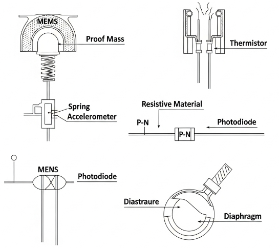 Sensors: Common Structures and Machining Practices 1