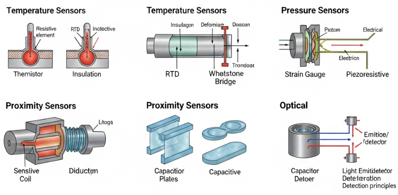 Sensors: Common Structures and Machining Practices 2