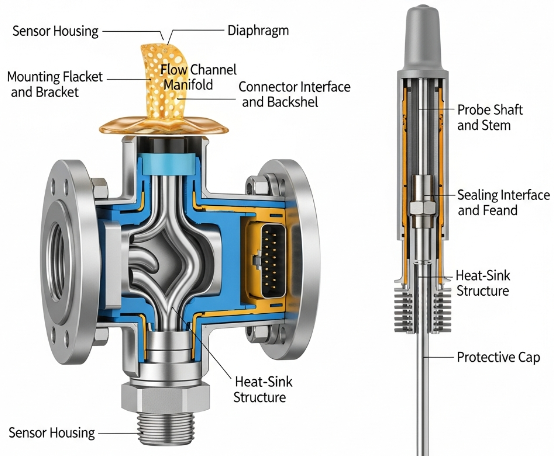 Typical Machined Sensor Components 2211