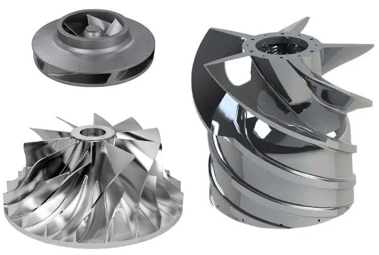 open impeller and closed impeller 2304 000