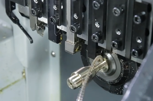 Swiss-type (sliding headstock) lathe machine 2532