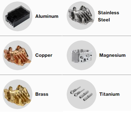 Material Selection for metal CNC Manufacturing 2607