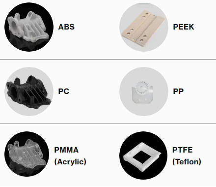 Material Selection for plastic CNC Manufacturing 2607