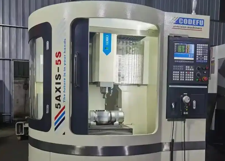 a CNC machine 2906