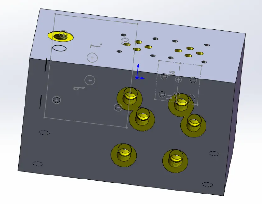 Hydraulic Manifold Block 3061