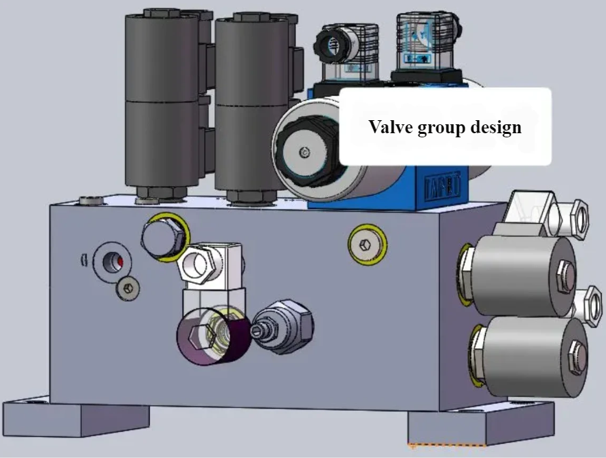 Hydraulic Manifold Block example 3061