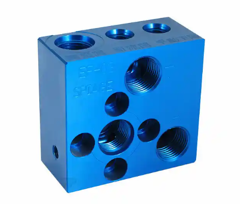 Steel Hydraulic Manifold Block 3061