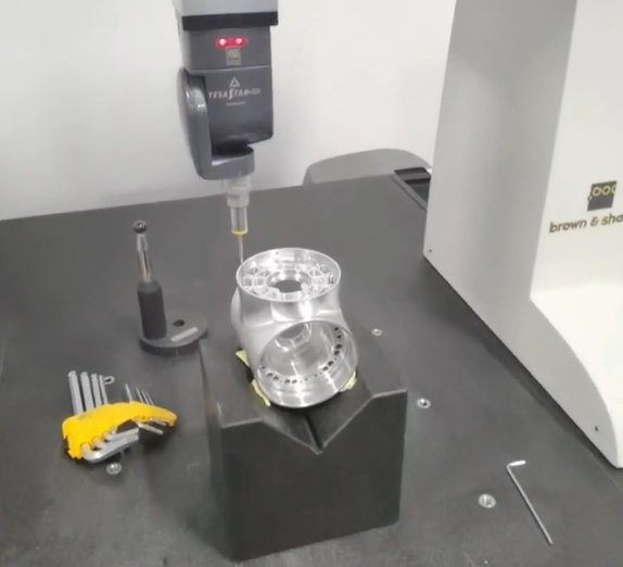 CMM Inspection for CNC Machined Parts