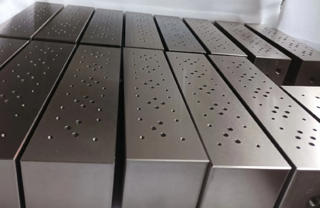 Machined Grease Manifold Block 3146