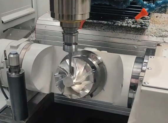 Precision CNC machining for custom impeller parts in China