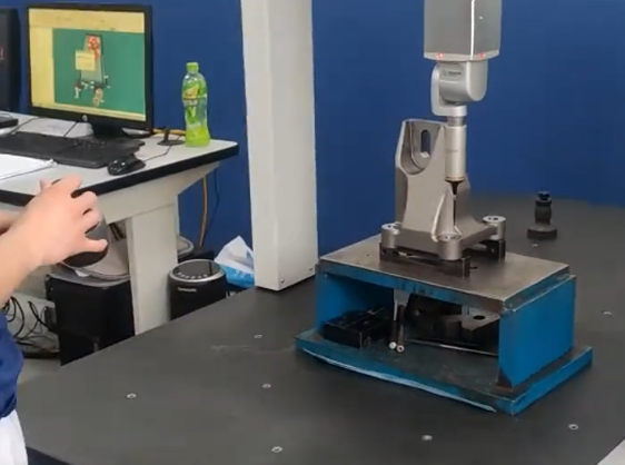Quality inspection of precision CNC machined parts using CMM