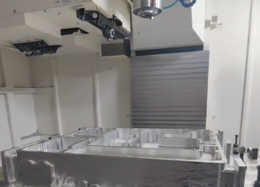 Aluminum CNC machining in cavity part production