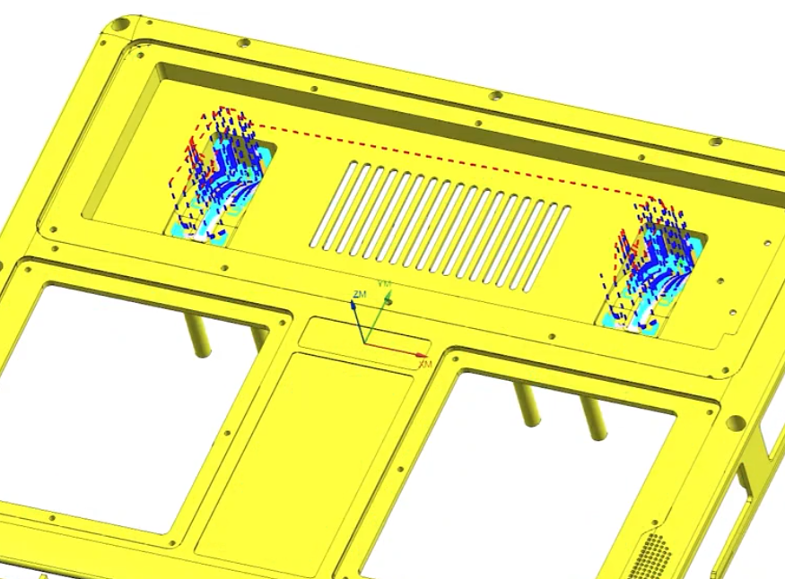 High-precision thin-wall aluminum parts produced using optimized machining methods