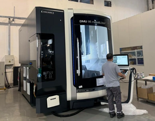 CNC machined parts factory in typical global country