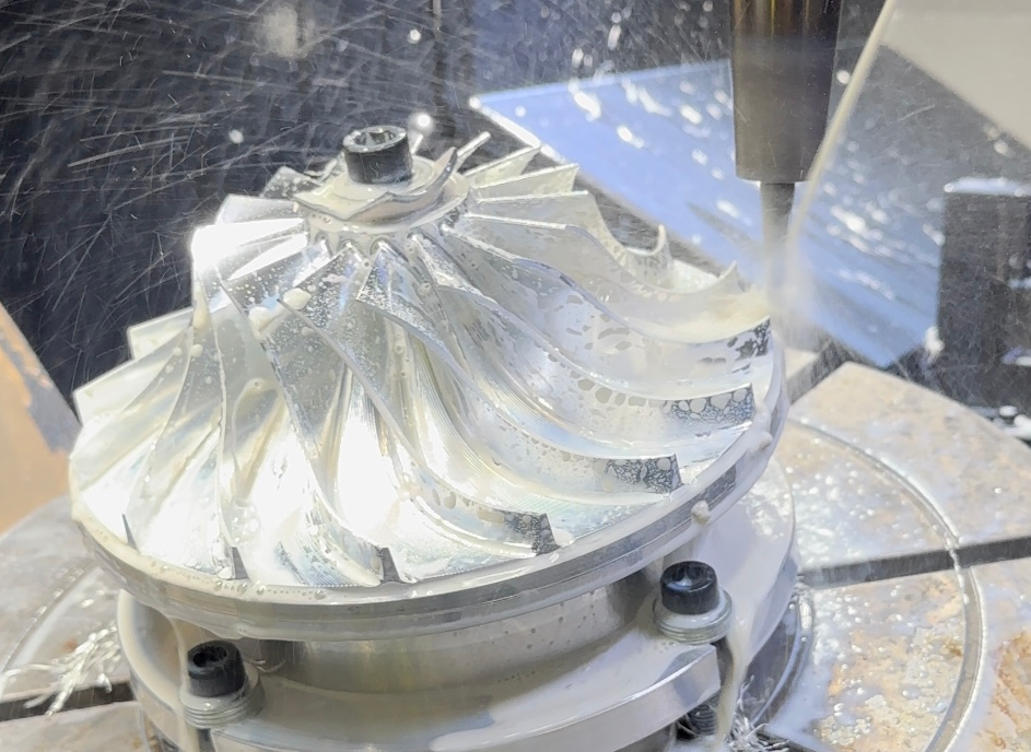 On-demand CNC machining factory producing custom-designed parts