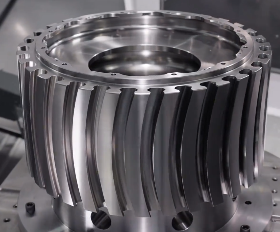 Precision CNC machining achieving tight tolerances on metal components