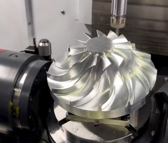 Multi-axis CNC machining service for complex part manufacturing