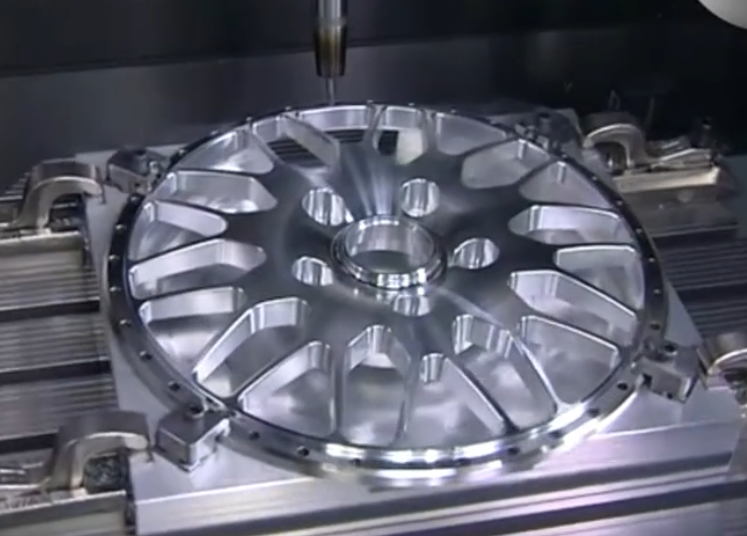 CNC milling of 40Mn4 / 1040 steel components