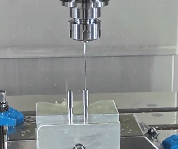 CNC drilling machine with multi-axis control for accurate hole placement