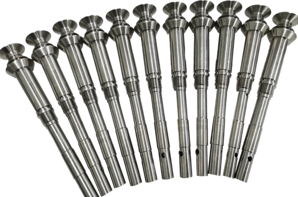 Precision machined steel shaft