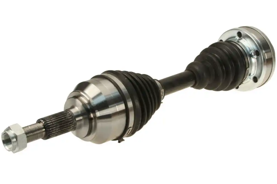 Drive shaft with universal joints for torque transmission