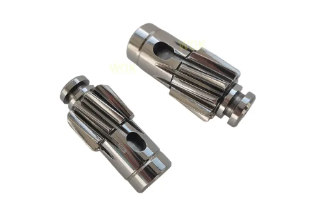 Precision shaft used in precision gear and transmission systems