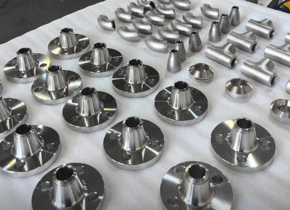 Industrial custom flange CNC machining for oil and gas projects