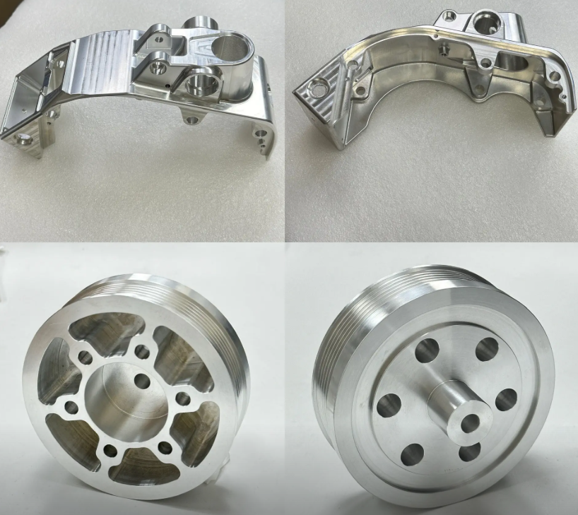 Precision CNC machining of aluminum components