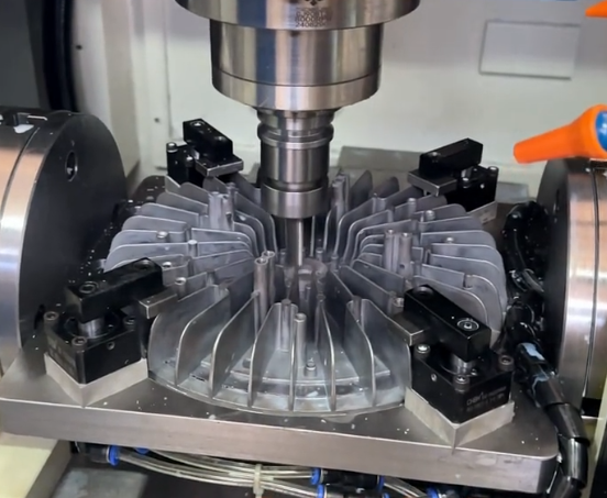 High-speed CNC machining of aluminum components
