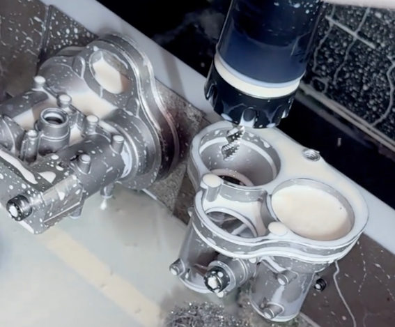 Custom Aluminum A380 die casting parts machining